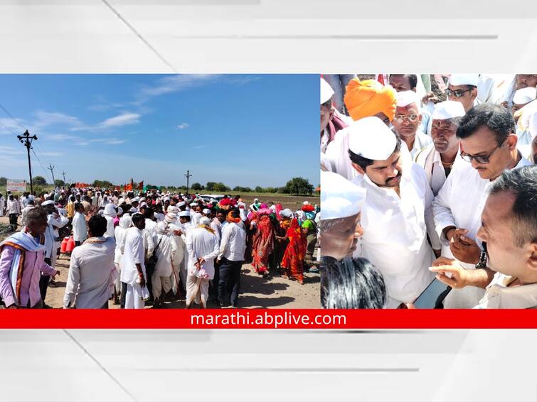 Ashadhi Wari 2023 Sant Eknath Maharaj palkhi was blocked by villagers Incident in Paithan Dadegaon Ashadhi Wari 2023: संत एकनाथ महाराजांची पालखी गावकऱ्यांनी अडवली, पारंपारिक मार्गावरुन जाण्याची मागणी