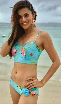 Taapsee Pannu अपने इस स्टाइल से लोगों को दे रहीं है समर लुक का Idea | ENT LIVE