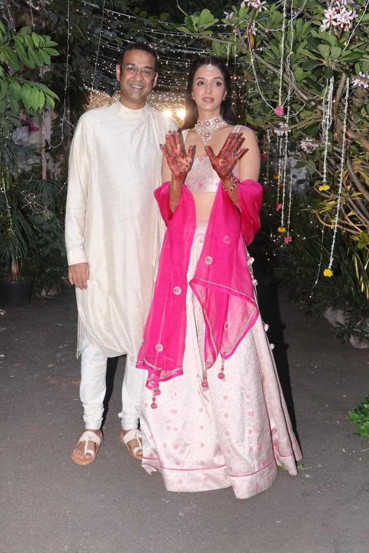 The couple kickstarted the wedding rituals with the Mehendi ceremony which will be followed by a holy union in Mumbai.