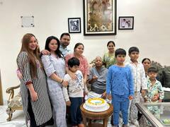 Ex-Bihar CM Lalu Yadav Celebrates 76th Birthday With Family In Patna As Wishes Pour In — SEE PICS