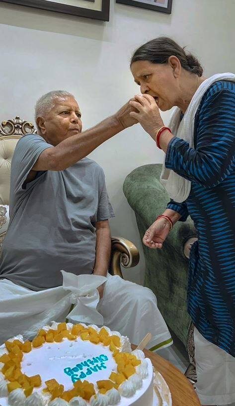 લાલુ પ્રસાદ યાદવે ઉજવ્યો બર્થ ડે