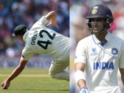 Shubman Gill twitter reaction after his controversial catch Shubman Gill: ’இதெல்லாம் ஒரு கேட்சா?’ .. சர்ச்சையை கிளப்பிய அவுட்.. கடுப்பில் சுப்மன் கில் கொடுத்த ரியாக்‌ஷன்..!