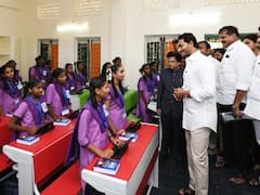 Smart Panels Replace Boards As Andhra Becomes First State To Launch Digital Classrooms Programme