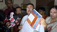 রাজ্যজুড়ে লোডশেডিং-এর প্রতিবাদে বিদ্যুৎভবনে স্মারকলিপি জমা শুভেন্দু অধিকারীর