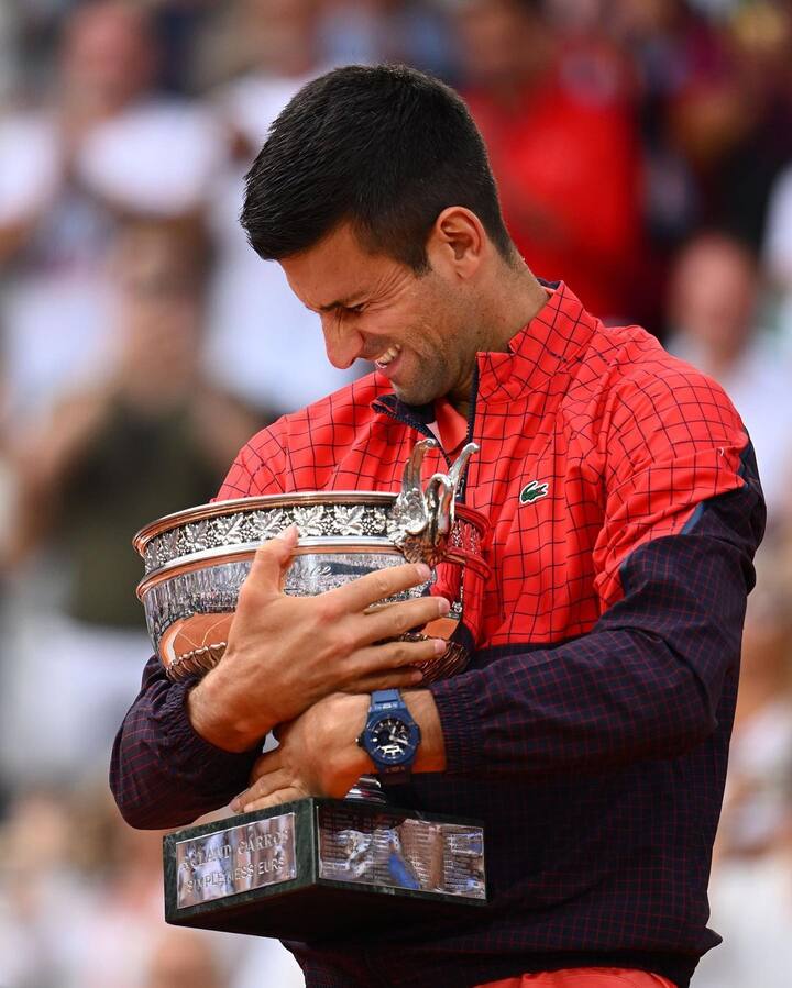 2023 ఫ్రెంచ్ ఓపెన్ విజేతగా నోవాక్ జకోవిచ్ నిలిచాడు.