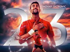 23వ గ్రాండ్ స్లామ్ గెలిచిన ఆనందంలో జోకర్ - ప్రపంచంలో అందరి కంటే టాప్‌లో!