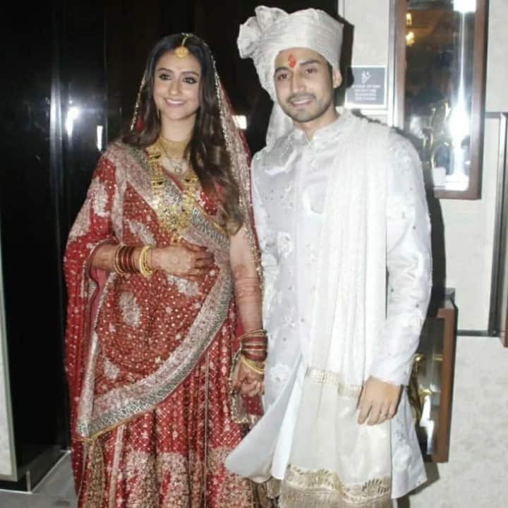 Both Krishna and Vedant looked made for each other as they posed for the cameras after taking the wedding vows.