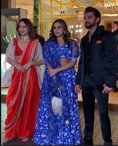 रूमर्ड ब्वॉयफ्रेंड जहीर इकबाल के साथ मधु मंटेना-इरा त्रिवेदी के रिसेप्शन में पहुंचीं सोनाक्षी सिन्हा, लाल सड़ी में लगीं कमाल