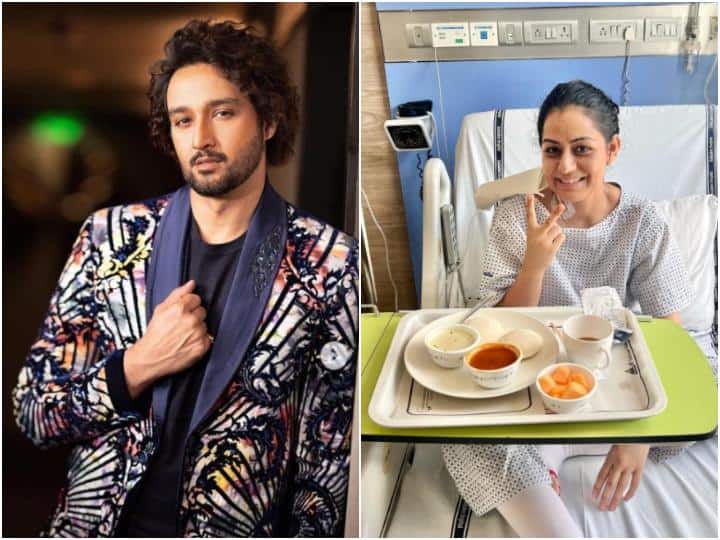Saurabh Raj Jain wife Ridhima returned home from hospital after surgery actor shared her health update 'महाभारत' के 'श्रीकृष्ण' की पत्नी सर्जरी के बाद अस्पताल से लौटीं घर, Saurabh Raj Jain ने तस्वीरें शेयर कर बताया कैसी है वाइफ की हालत