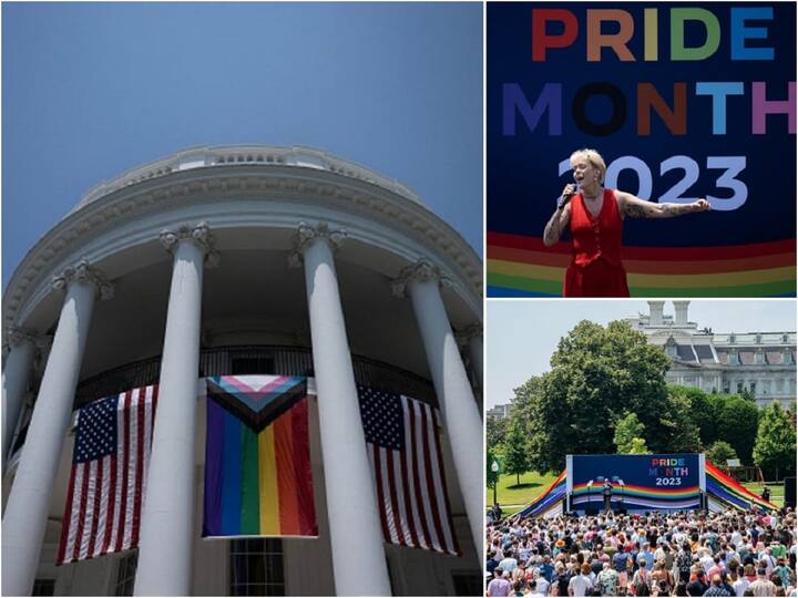 The White House on Saturday hosted the largest-ever pride event. The celebration was organised by President Joe Biden's administration to show support for the LGBTQ+ community.