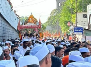 Ashadhi Wari 2023 : विठुनामाच्या गजरात ज्ञानोबा, तुकोबांच्या पालख्या पुण्यात दाखल; आजचा मुक्काम पुण्यात