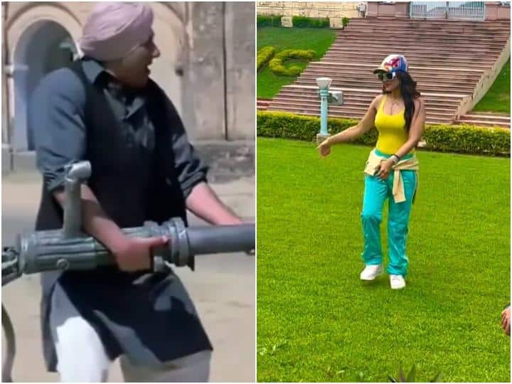 Gadar Ek Prem Katha Where Sunny Deol handpump uprooting scene of Gadar was shot Actress Ameesha Patel Show the location Gadar: जहां शूट हुआ था 'गदर एक प्रेम कथा' का आइकॉनिक हैंडपंप उखाड़ने वाला सीन, देखिए आज वहां क्या है?