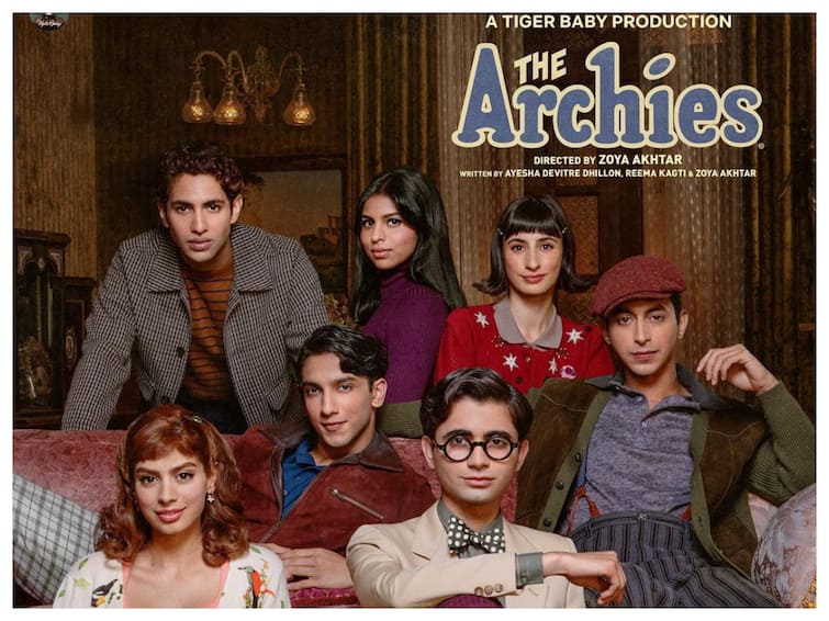 The Archies New Poster Out Featuring Suhana Khan, Khushi Kapoor, Agastya Nanda And The Gang Netflix The Archies New Poster: Meet Suhana Khan, Khushi Kapoor, Agastya Nanda And The Gang