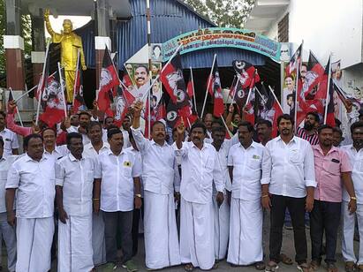 bjp annamalai against puducherry aiadmk protests TNN அரைவேக்காட்டுத்தனமாக பேசுகிறார் அண்ணாமலை  - புதுச்சேரி அதிமுக போர் கொடி