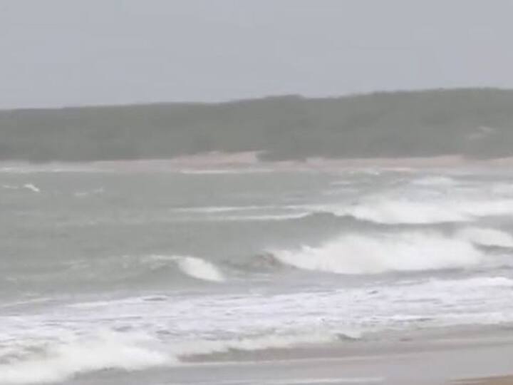 High tides due to Cyclone Biporjoy were witnessed in the coastal area of Kachchh in Gujarat. Here is the latest photo from Mandvi Beach. According to news agency PTI, the cyclone would affect the west coast of Oman and Pakistan, and potentially impact the coastal belt of Gujarat in India. (Source: ANI)