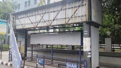 સુરતમાં વાવાઝોડાની અસરઃ ભારે પવનથી બેનરો, પતરા ઉડતાં લોકોમાં ભયનો માહોલ