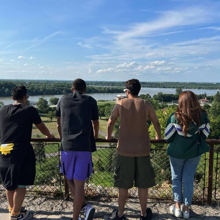 Along with the pictures, he wrote, 