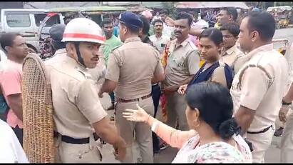 Tension Continues On Third Day Of Nomination Filing In Panchayat Election 2023 As Congress Candidate Allegedly Faced Resistance At Kakdwip Panchayat Election 2023:মনোনয়ন-পর্বের তৃতীয় দিনে উত্তেজনা কাকদ্বীপে, কংগ্রেস প্রার্থীকে বিডিও অফিস চত্বরেই বাধার অভিয়োগ তৃণমূলের বিরুদ্ধে