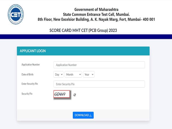 MHT CET Result 2023 Maharashtra CET PCM, PCB scorecard released on cetcell.mahacet.org check direct link MHT CET Result 2023 Declared: Maharashtra CET PCM PCB Result Links Activated On cetcell.mahacet.org, Check Here
