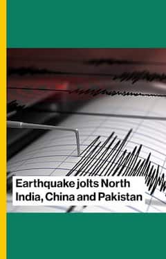 Earthquake jolts North India, China and Pakistan