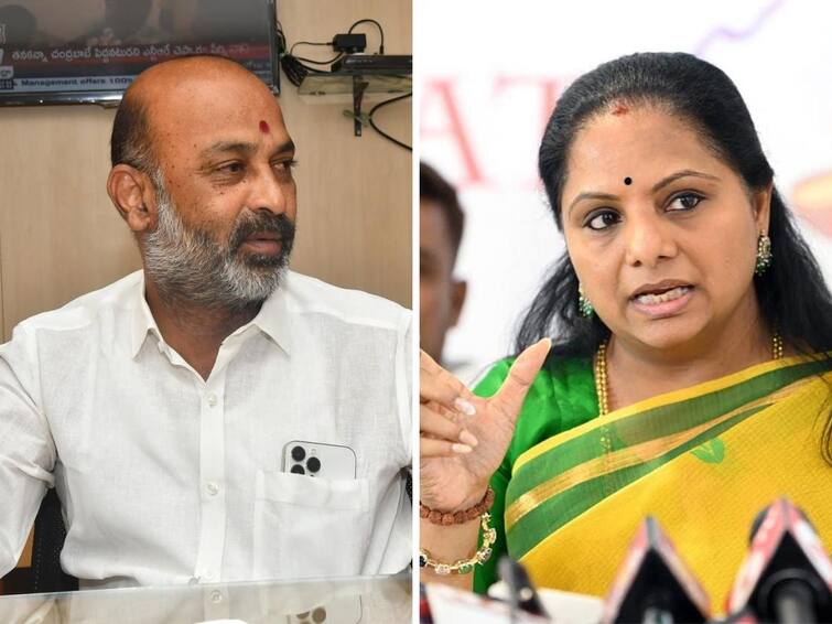 Bandi Sanjay Kalvakuntla Kavitha makes war in twitter Bandi Sanjay Vs Kavitha: బండి సంజయ్ - కవిత ట్విటర్ వార్, అసలు ఎవరూ తగ్గట్లేదుగా!