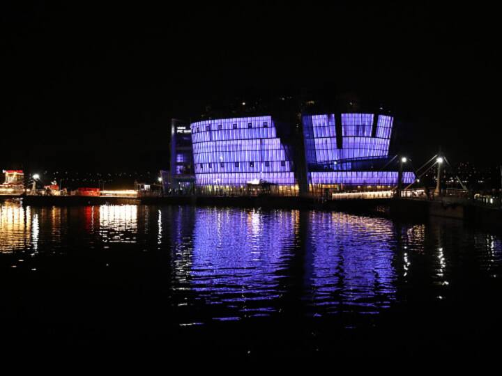 Seoul's Sebitseom was lit purple as a part of 'BTS Festa'for the 7-member megastar boy band consisting Jin, Suga, RM, J-Hope, Jimin, V, and Jugkook. Image Source: Getty Images