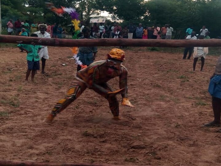 திண்டுக்கல் சாணார்பட்டி அருகே  நடந்த பாரம்பரிய பாரிவேட்டை நிகழ்ச்சி