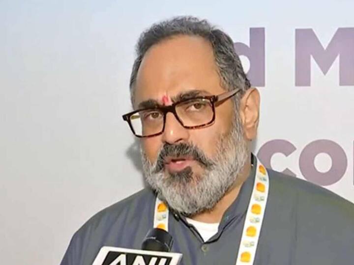 Union Minister for Electronics and Technology Rajeev Chandrasekhar reacted to Twitter Co-founder Jack Dorsey's statement and said his comments are an outright lie. Chandrasekhar said Twitter is a company that believed it was not necessary for it to comply with Indian laws. (Source: ANI)