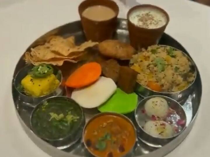 गेल्या वर्षी पंतप्रधान नरेंद्र मोदींच्या वाढदिवशी दिल्लीतील एका रेस्टॉरंटनं मोदींना समर्पित थाळी तयार केली होती.