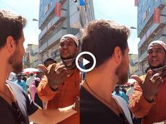 बंगळुरुच्या चोर बाजारात परदेशी व्लॉगरसोबत गैरवर्तन; हात पकडून केली अरेरावी, आरोपीला अटक