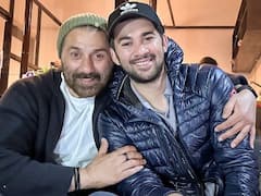 Karan Deol Wedding: करण देओल की संगीत सेरेमनी में सनी, बॉबी और अभय की दिखी खास बॉन्डिंग, कैमरे के सामने भाइयों ने दिए पोज