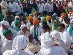 कुरुक्षेत्र में हाईवे पर किसानों का धरना जारी, सरकार से नहीं बनी बात, राकेश टिकैत बोले-'...तो पक्के मोर्चे लगाने पड़ेंगे'