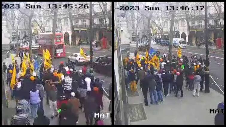 NIA releases CCTV footage of attack on High Commission of India in London ਲੰਡਨ 'ਚ ਭਾਰਤੀ ਹਾਈ ਕਮਿਸ਼ਨ 'ਤੇ ਹੋਏ ਹਮਲੇ ਦਾ CCTV ਆਇਆ ਸਾਹਮਣੇ : NIA ਨੇ ਬਣਾਇਆ ਐਕਸ਼ਨ ਪਲਾਨ, ਮੋਬਾਇਲ ਨੰਬਰ ਕੀਤੇ ਜਾਰੀ