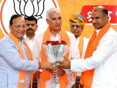 पूर्व सीएम जगन्नाथ पहाड़िया के बेटे ने दिया कांग्रेस को झटका, चुनाव से पहले थामा बीजेपी का दामन