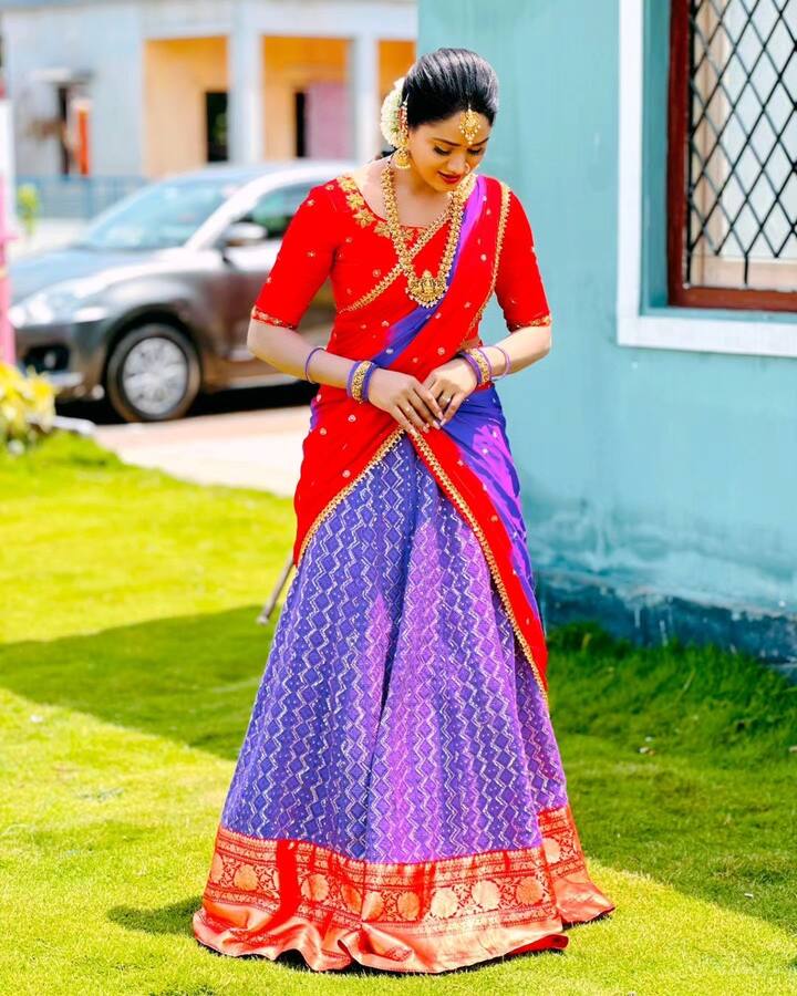 'మధురానగరిలో' రాధ (కీర్తి కేశవ్ భట్) (Image Credit: Keerthi Keshav Bhat / Instagram)