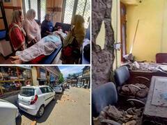 Earthquake Jolts J&K, Several Buildings Develop Cracks In Doda District. In Pics