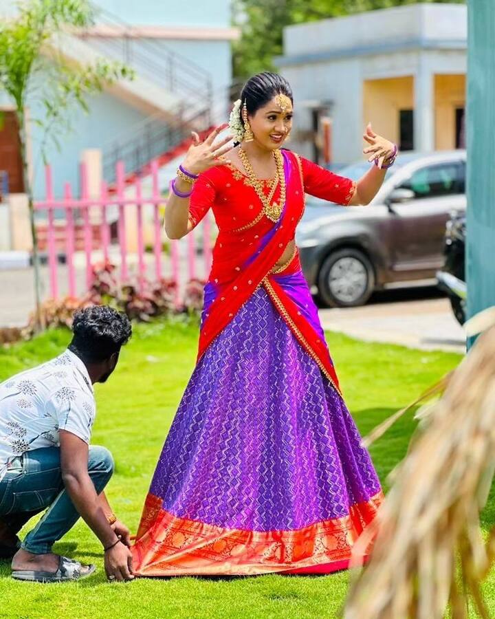 'మధురానగరిలో' రాధ (కీర్తి కేశవ్ భట్) (Image Credit: Keerthi Keshav Bhat / Instagram)