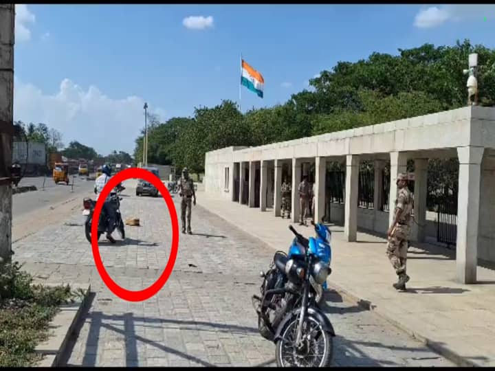 Rajiv Gandhi memorial mysterious suitcase Sriperumbudur Kanchipuram district TNN Rajiv Gandhi memorial: ராஜீவ் காந்தி நினைவிடம் அருகே மர்ம சூட்கேஸ் ; வெடிகுண்டா என போலீஸ் விசாரணை