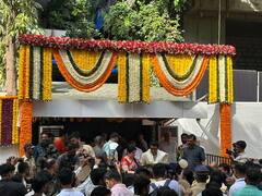 मनसे अध्यक्ष राज ठाकरे यांचा आज वाढदिवस; निवासस्थानाबाहेर येऊन स्वीकारल्या शुभेच्छा, मनसे कार्यकर्त्यांची मोठ्या संख्येने हजेरी