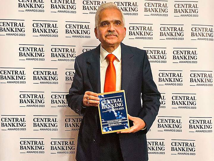 RBI Governor Shaktikanta Das has been honored as the 'Governor of the Year' at the Central Banking Awards 2023 in London for steering 