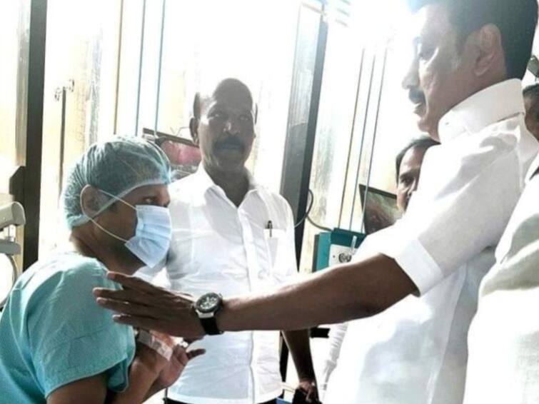 Tamil Nadu CM MK Stalin Met V Senthil Balaji Who Admitted Omandurar Government Hospital Senthil Balaji In ED Custody: DMK Cannot Be Cowed Down By Intimidations, Says Stalin