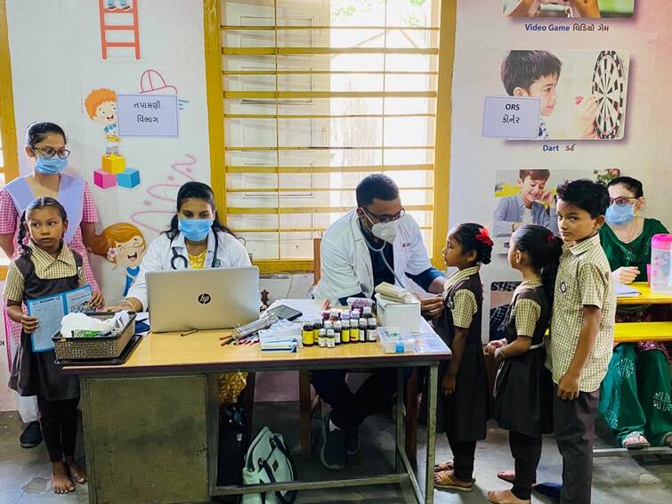 Health check-up campaign launched by Gujarat government for 1 crore children રાજ્ય સરકારનું અનોખું અભિયાન, આગામી 30 દિવસમાં 1 કરોડથી વધુ બાળકોની મફત આરોગ્ય તપાસ કરશે