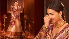 'আদিপুরুষ' মুক্তির আগে সোশ্য়াল মিডিয়ায় সাবেকি সাজে ধরা দিলেন কৃতি শ্য়ানন