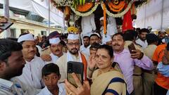 Ashadhi Wari: विठू नामाच्या जयघोषात खासदार डॉ. अमोल कोल्हे धरला फुगडीचा फेर