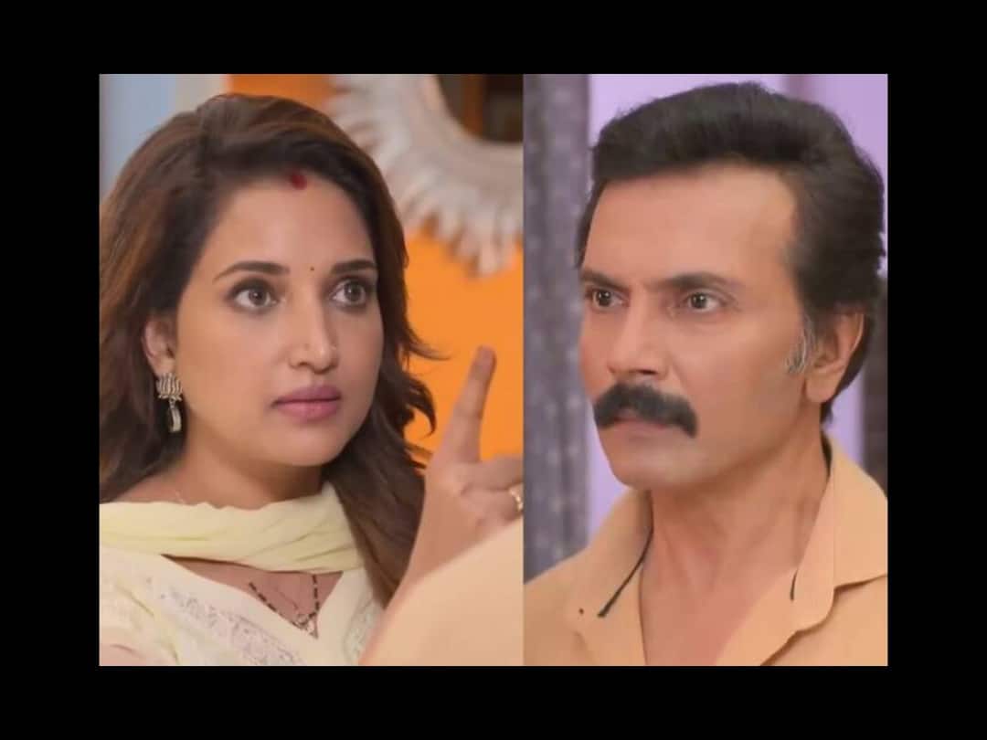 Aai Kuthe Kay Karte : 'आई कुठे काय करते' मालिकेत धक्कादायक वळण; अनिरुद्धच्या कानाखाली मारणार संजना? Aai Kuthe Kay Karte Marathi Serial latest update know details Shocking twist in Aai Kuthe Kay Karte series Sanjana will hit under Anirudh Aai Kuthe Kay Karte : 'आई कुठे काय करते' मालिकेत धक्कादायक वळण; अनिरुद्धच्या कानाखाली मारणार संजना?