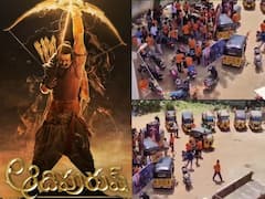 ‘ఆదిపురుష్’ సంబరాలు షురూ - భారీ ర్యాలీలతో ఫ్యాన్స్ హంగామా!