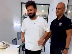 'Team Ka Spider-Man': Fans Rejoice As Rishabh Pant Posts Video Of Climbing Up Stairs With Ease