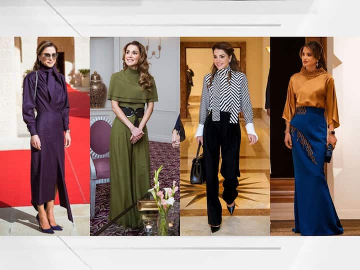 Queen Rania Of Jordan : ब्युटी विथ ब्रेन... जगभरात जॉर्डनची राणी रानिया आणि त्यांच्या राजघराण्याची खूप चर्चा होते. क्वीन रानियासमोर जगभरातील सुंदर अभिनेत्री फिक्या दिसतात