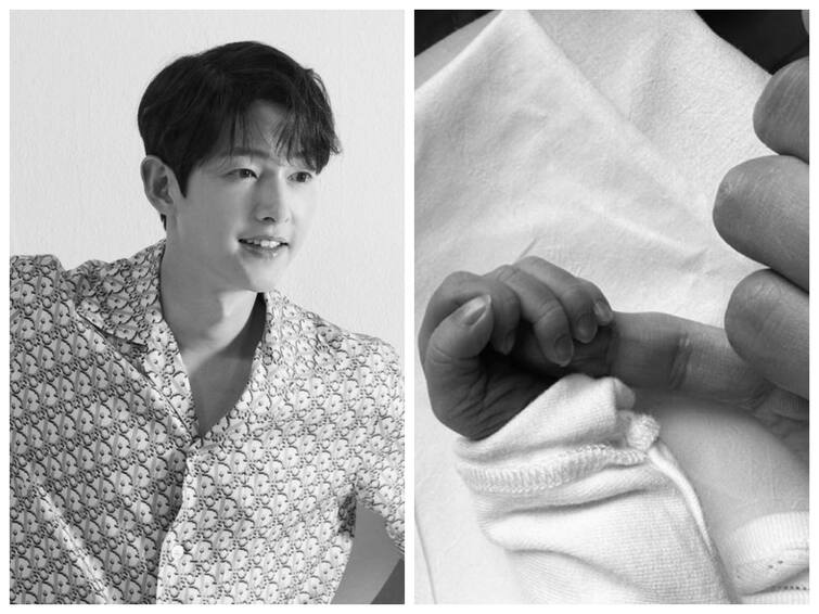 South Korean Actor Song Joong ki Welcomes Baby Boy With Wife Katy Louise Saunders, Shares Photo Song Joong Ki Welcomes Baby Boy With Wife Katy, Shares Photo