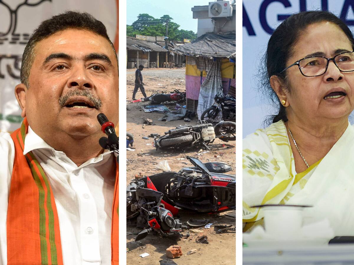 Bengal Panchayat Polls: Clash Breaks Out During Nomination Filing, BJP Says 'Mamata's Jungle Raj'